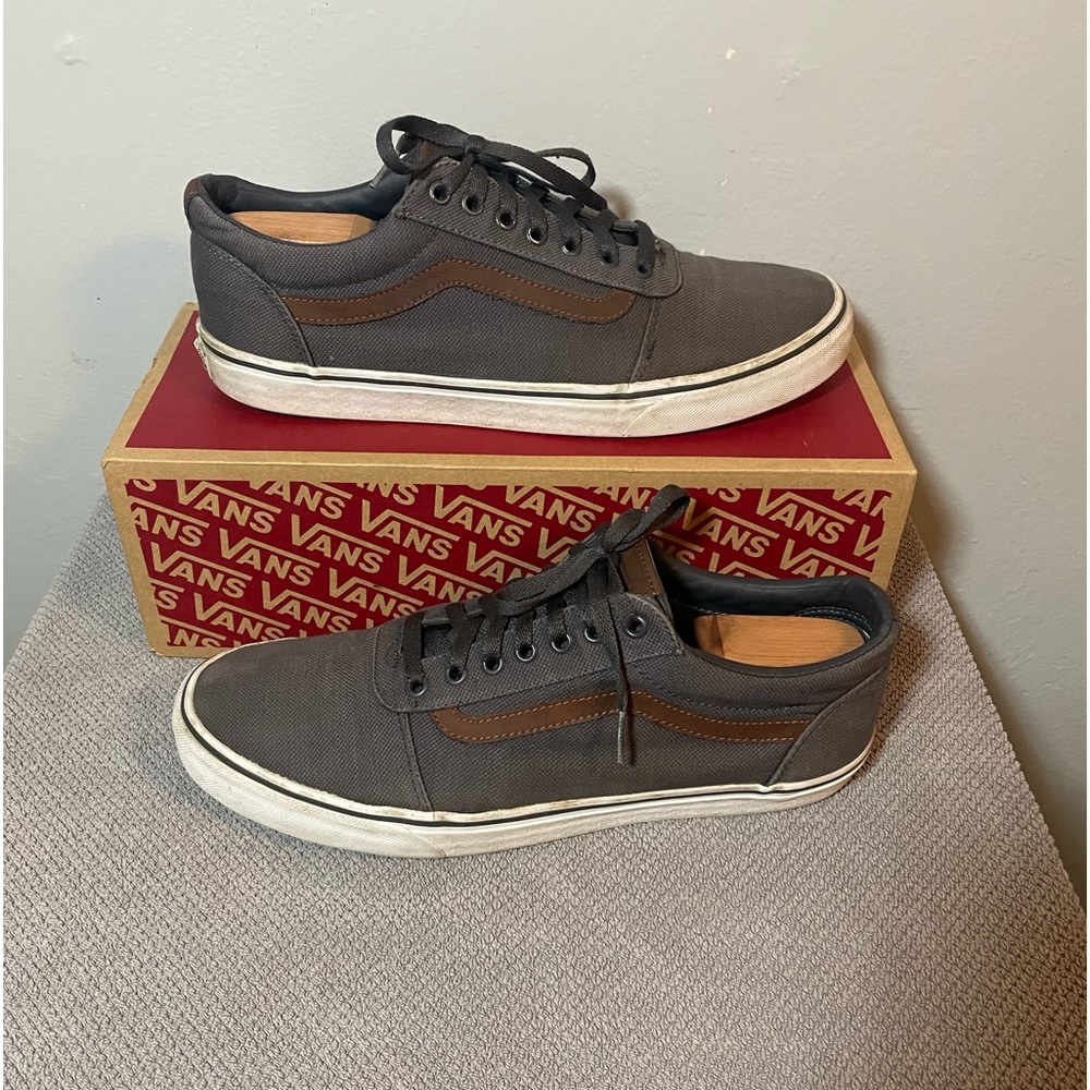 Vans men’s grey sneakers size 12